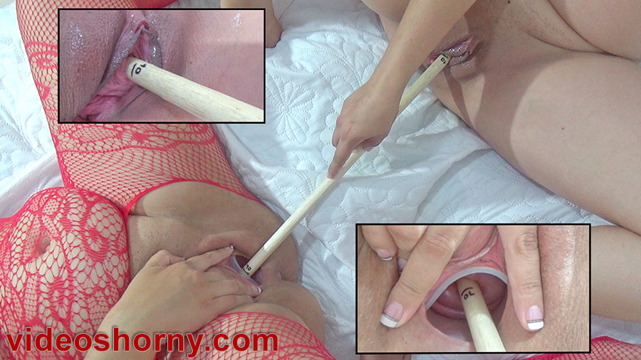Mature lesbian cervix fucking and urethral insertion each other